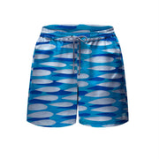 Sandy Feet Australia Board Shorts Mens Sardines Under The Wharf Board Shorts