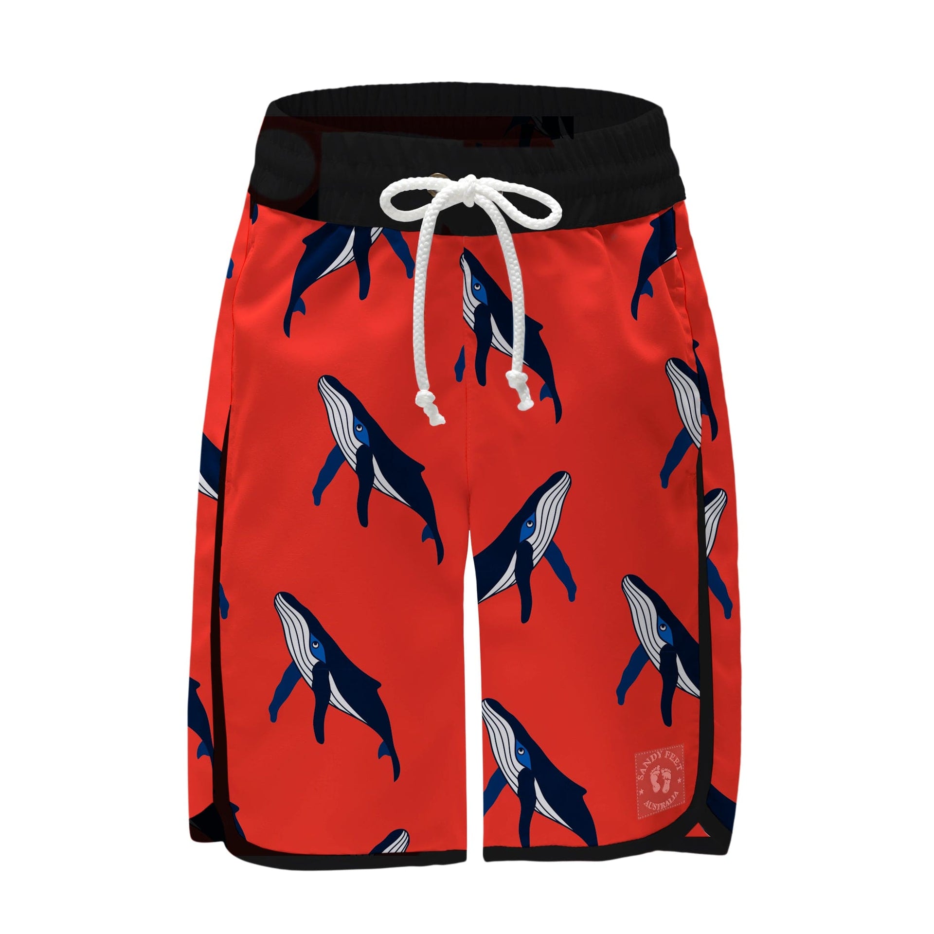Sandy Feet Australia Board Shorts Whale Pod Board Shorts