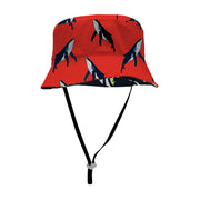 Sandy Feet Australia Hat Whale Pod Reversible Bucket Hat