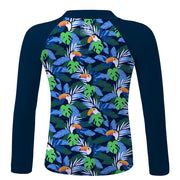 Sandy Feet Australia Long Sleeve Rashie Toucan Forest Long Sleeve Rashie