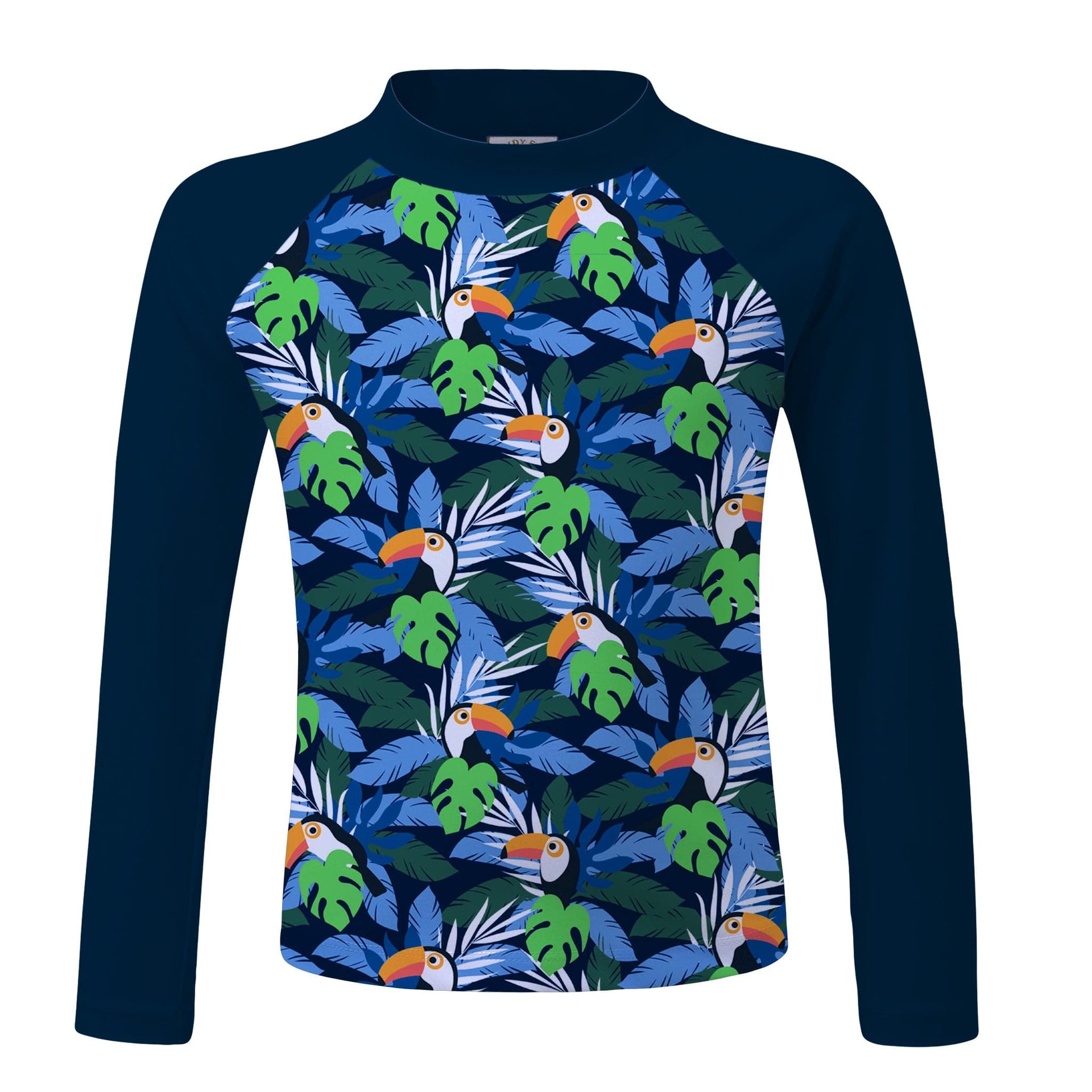 Sandy Feet Australia Long Sleeve Rashie Toucan Forest Long Sleeve Rashie