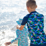 Sandy Feet Australia Short Sleeve Rashie Toucan Forest Short Sleeve Rashie