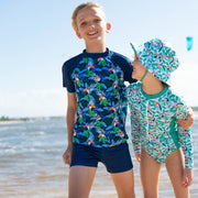 Sandy Feet Australia Short Sleeve Rashie Toucan Forest Short Sleeve Rashie