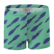 Sandy Feet Australia Swim Shorts Squiddy Tales (Green) Swim Shorts