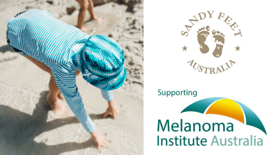 Sandy Feet Australia supporting The Melanoma Institute of Australia