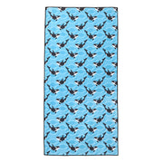 Sandy Feet Australia Beach Towel BLUE ORCA OCTOPI SAND FREE BEACH TOWEL