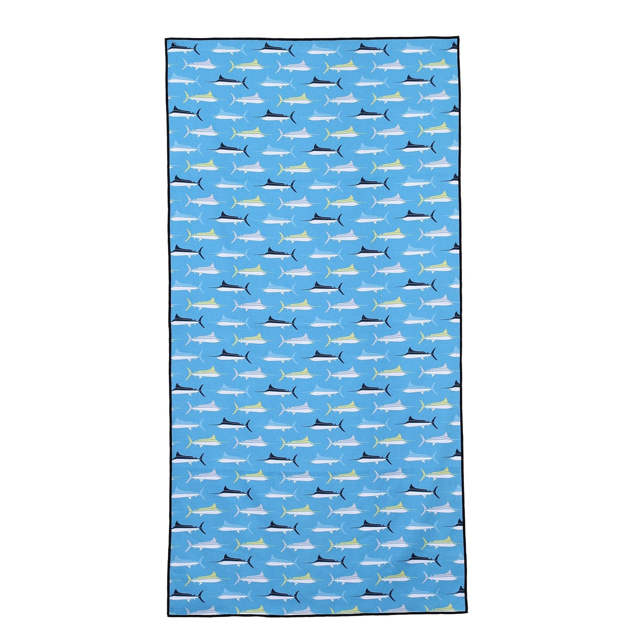 Sandy Feet Australia Beach Towel Swordfish Tiger Shark Sand Free Beach Towel