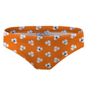 Sandy Feet Australia Bikini Bottom TANGERINE FLOWER BURST BIKINI BOTTOMS