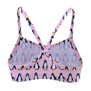 Sandy Feet Australia Bikini Top PINK PENGUIN BIKINI TOP