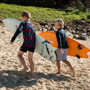 Sandy Feet Australia Board Shorts ICY PENGUIN BOARD SHORTS