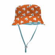 Sandy Feet Australia Hat DRAGON FLY TANGERINE BURST REVERSIBLE BUCKET HAT