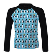 Sandy Feet Australia Long Sleeve Rashie BLUE PENGUIN LONG SLEEVE RASHIE