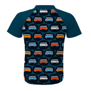 Sandy Feet Australia Short Sleeve Rashie RETRO KOMBI SHORT SLEEVE RASHIE