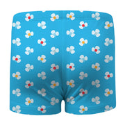 Sandy Feet Australia Swim Shorts AZURE FLOWER BURST SWIM SHORTS