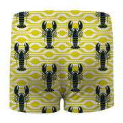 Sandy Feet Australia Swim Shorts LEMON LOBSTER SWIM SHORTS