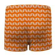 Sandy Feet Australia Swim Shorts TANGERINE LEAF CHEVRON SWIM SHORTS