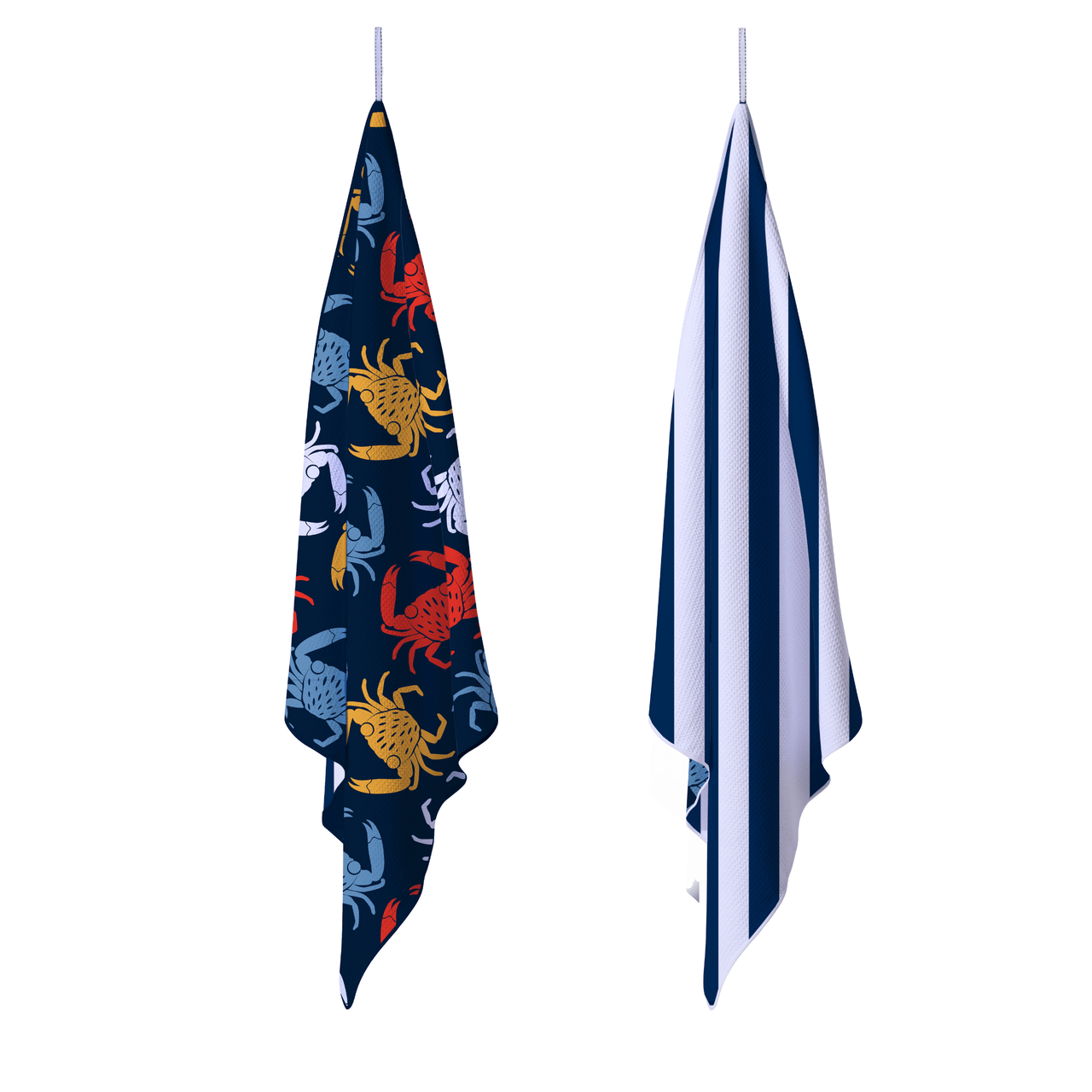 Sandy Feet Australia Beach Towel Crazy Crabs Sand Free Beach Towel