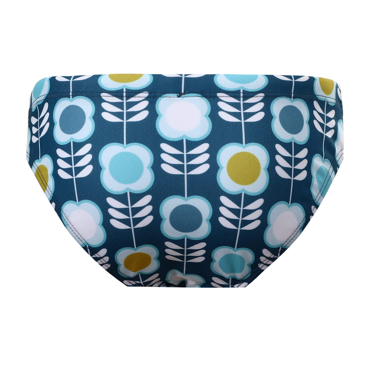 Sandy Feet Australia Bikini Bottoms Girls Aegean Retro Flower Bikini Bottoms
