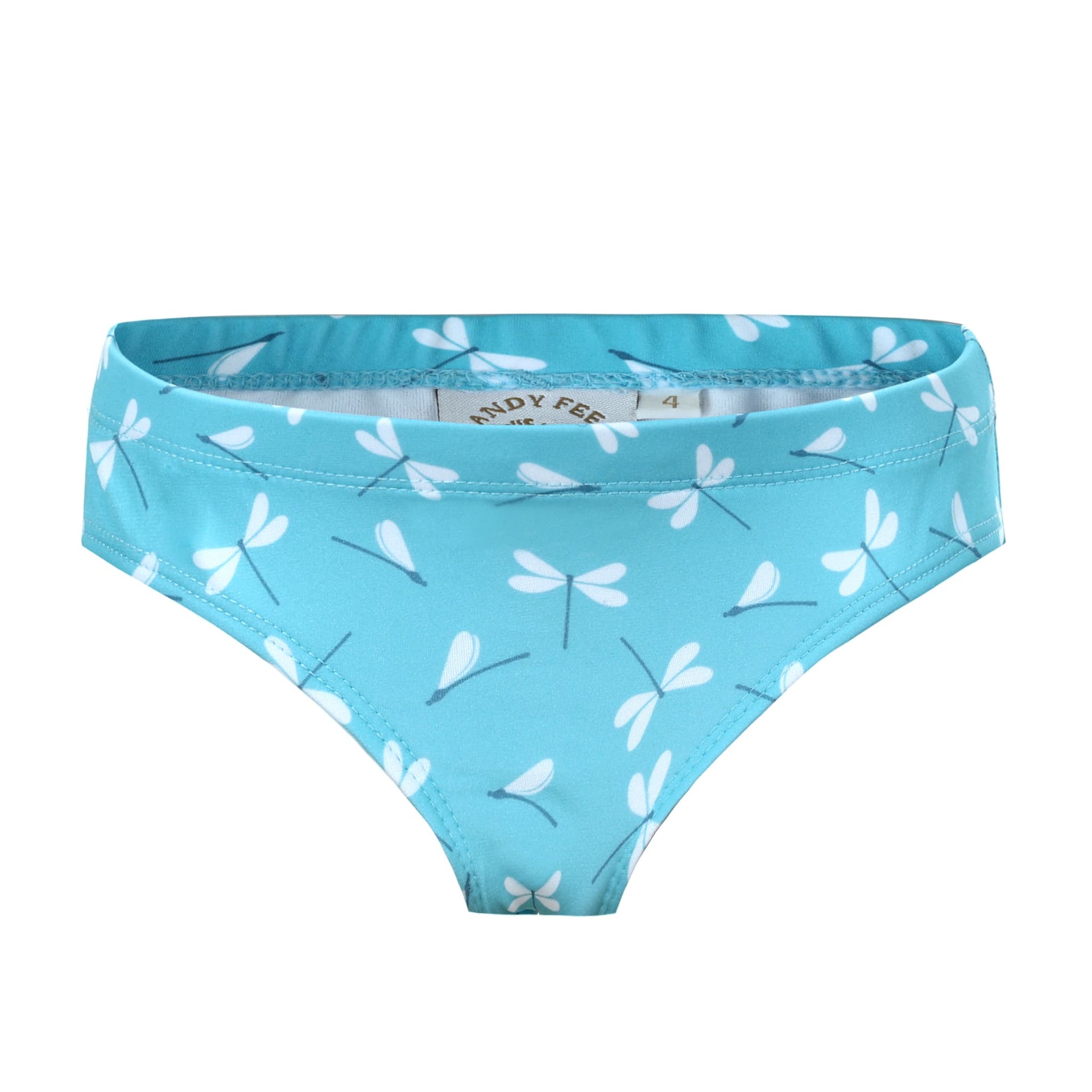 Sandy Feet Australia Bikini Bottoms Girls Sky Blue Dragon Fly Dance Bikini Bottoms