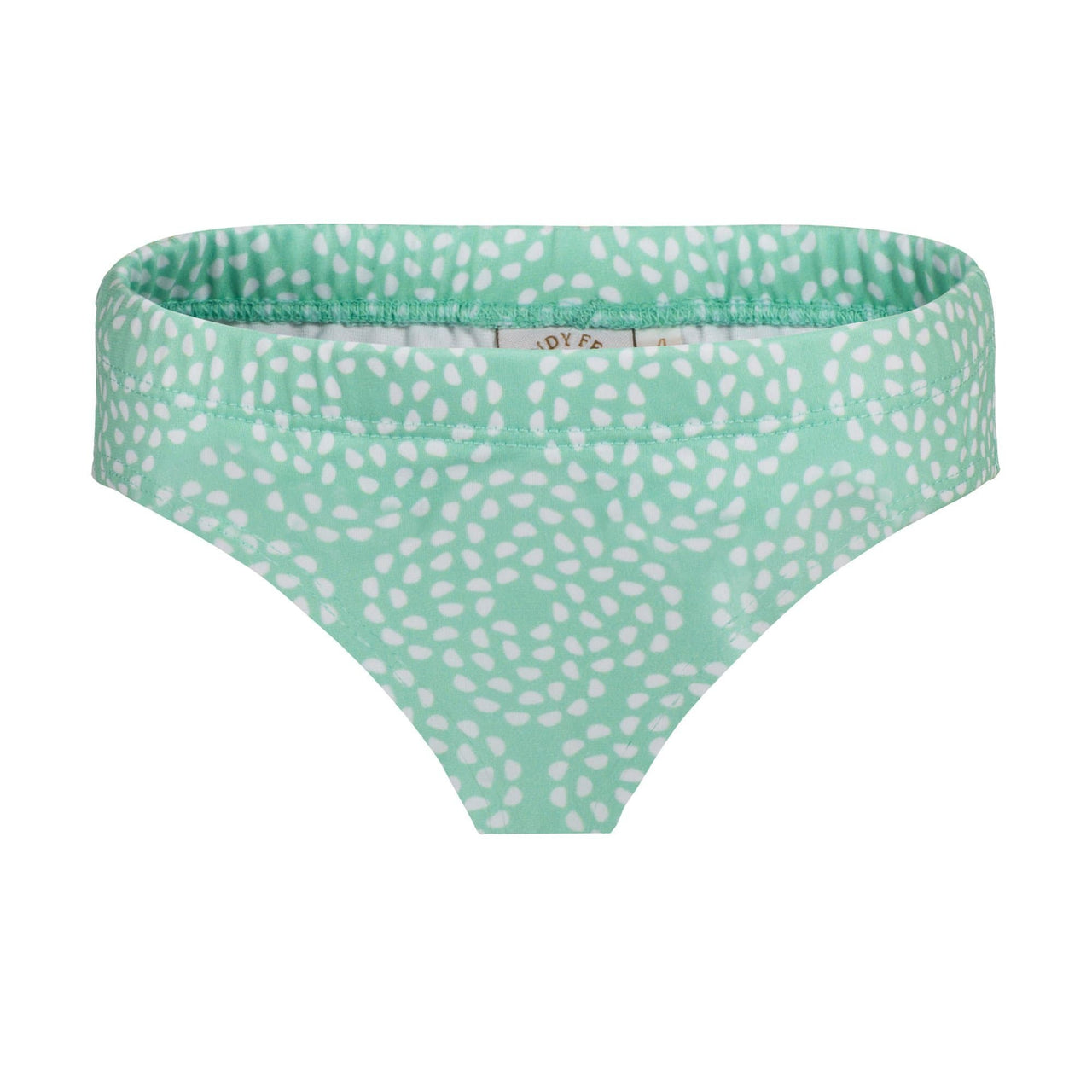 MINT FLOWER PEBBLE BIKINI BOTTOMS