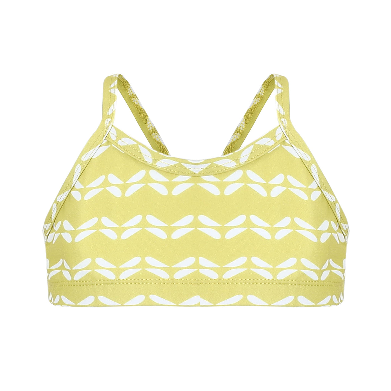 Girls Sunburst Chevron Bikini Top