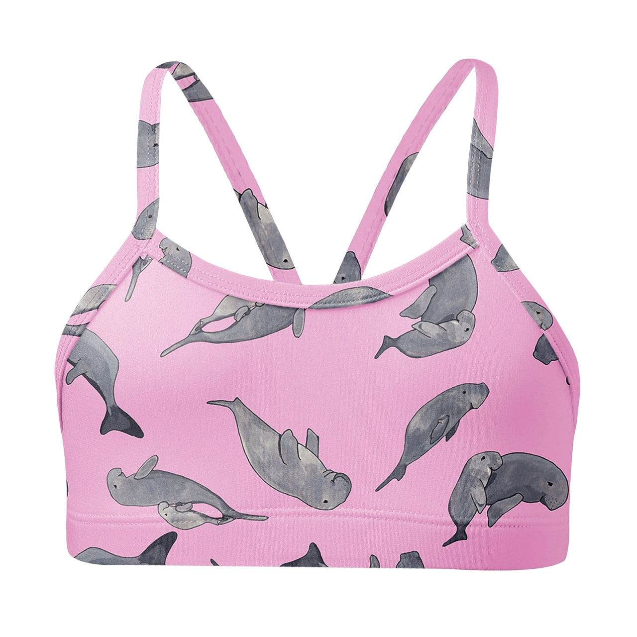 Sandy Feet Australia Bikini Tops Pink Dugong Bikini Top