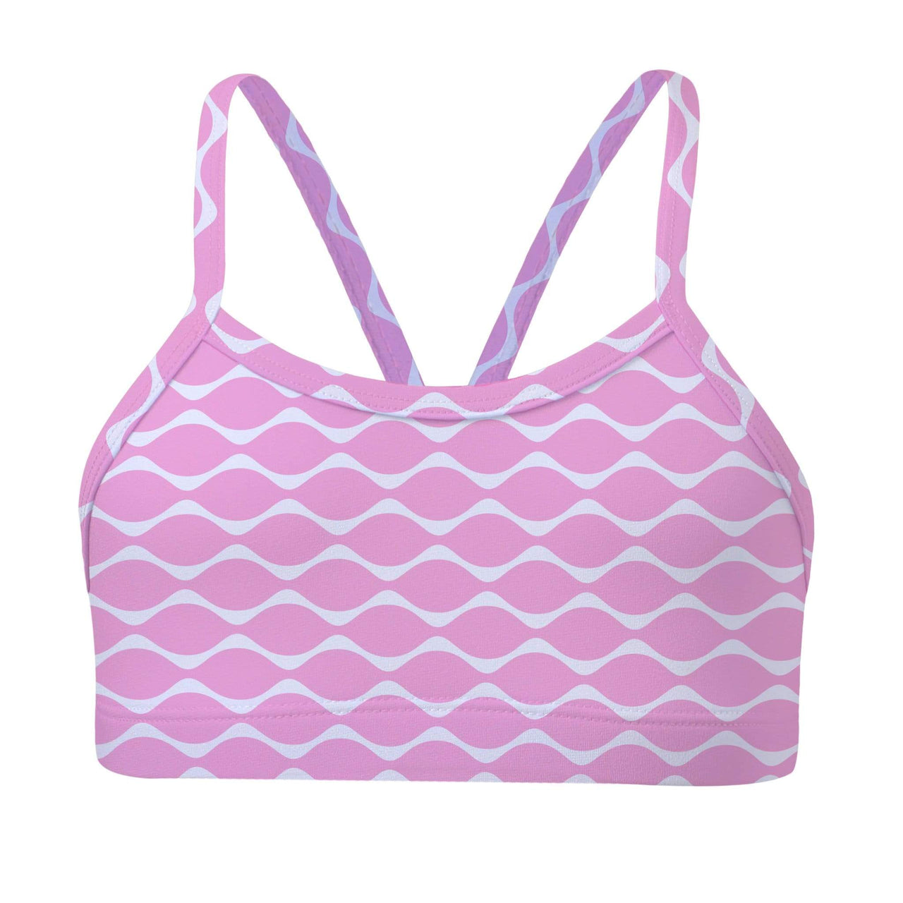 Sandy Feet Australia Bikini Tops Pink Wave Bikini Top