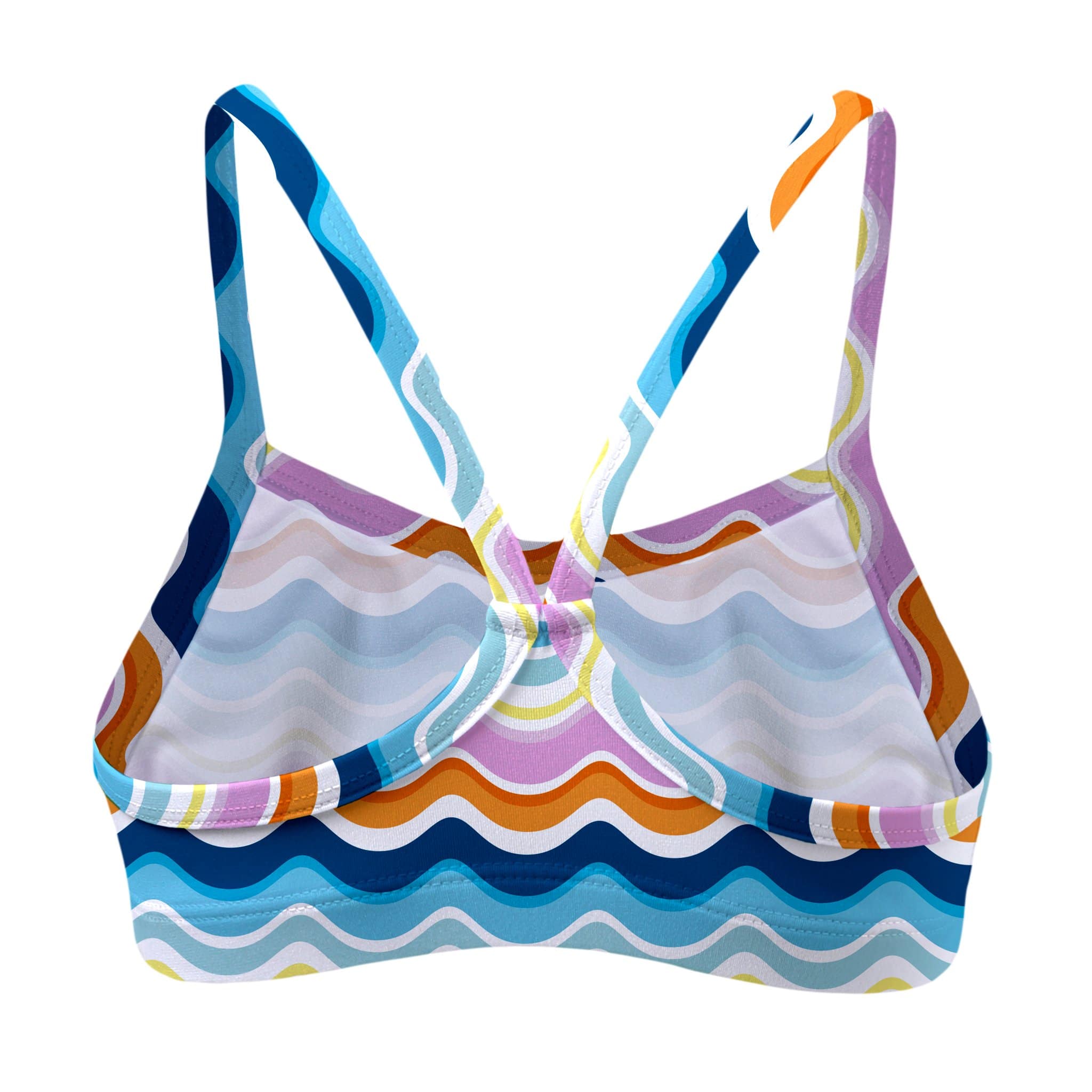 Summer Waves Bikini Top