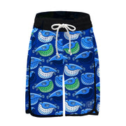 Sandy Feet Australia Board Shorts Blue Fugu Board Shorts