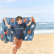 Sandy Feet Australia Board Shorts Lava Octopi Board Shorts