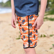Sandy Feet Australia Board Shorts Lava Octopi Board Shorts