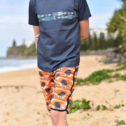 Sandy Feet Australia Board Shorts Lava Octopi Board Shorts