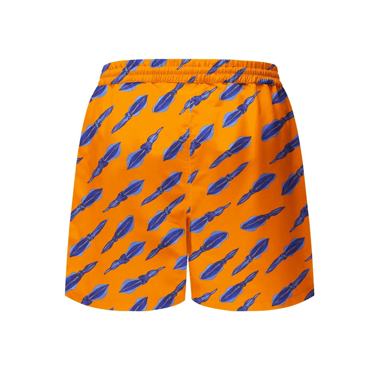 Sandy Feet Australia Board Shorts Mens Squiddy Tales (Orange) Board Shorts