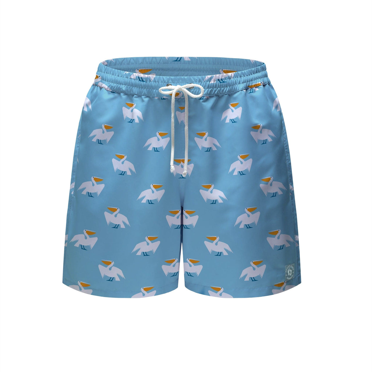Sandy Feet Australia Board Shorts Teen Boys Blue Pelican Board Shorts