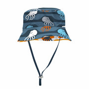 Sandy Feet Australia Hat Octopi Reversible Bucket Hat