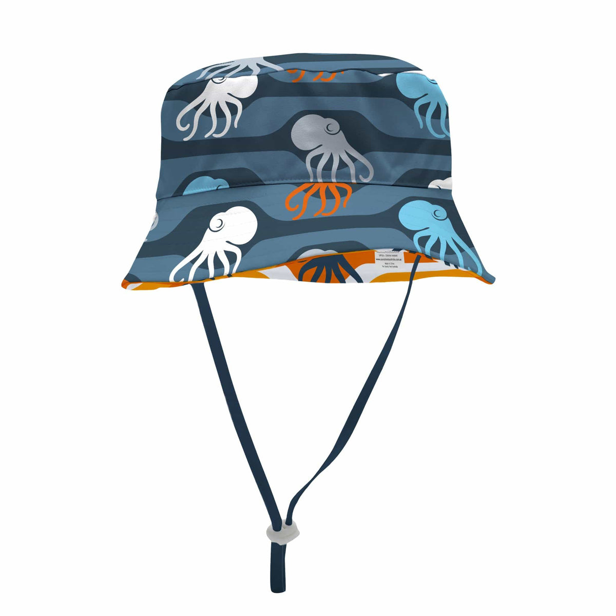 Sandy Feet Australia Hat Octopi Reversible Bucket Hat
