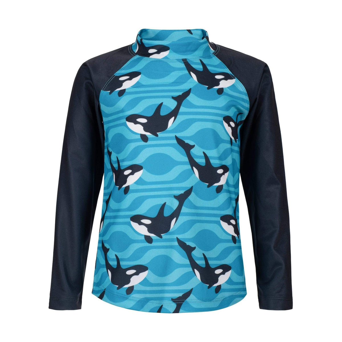 BLUE ORCA LONG SLEEVE RASHIE