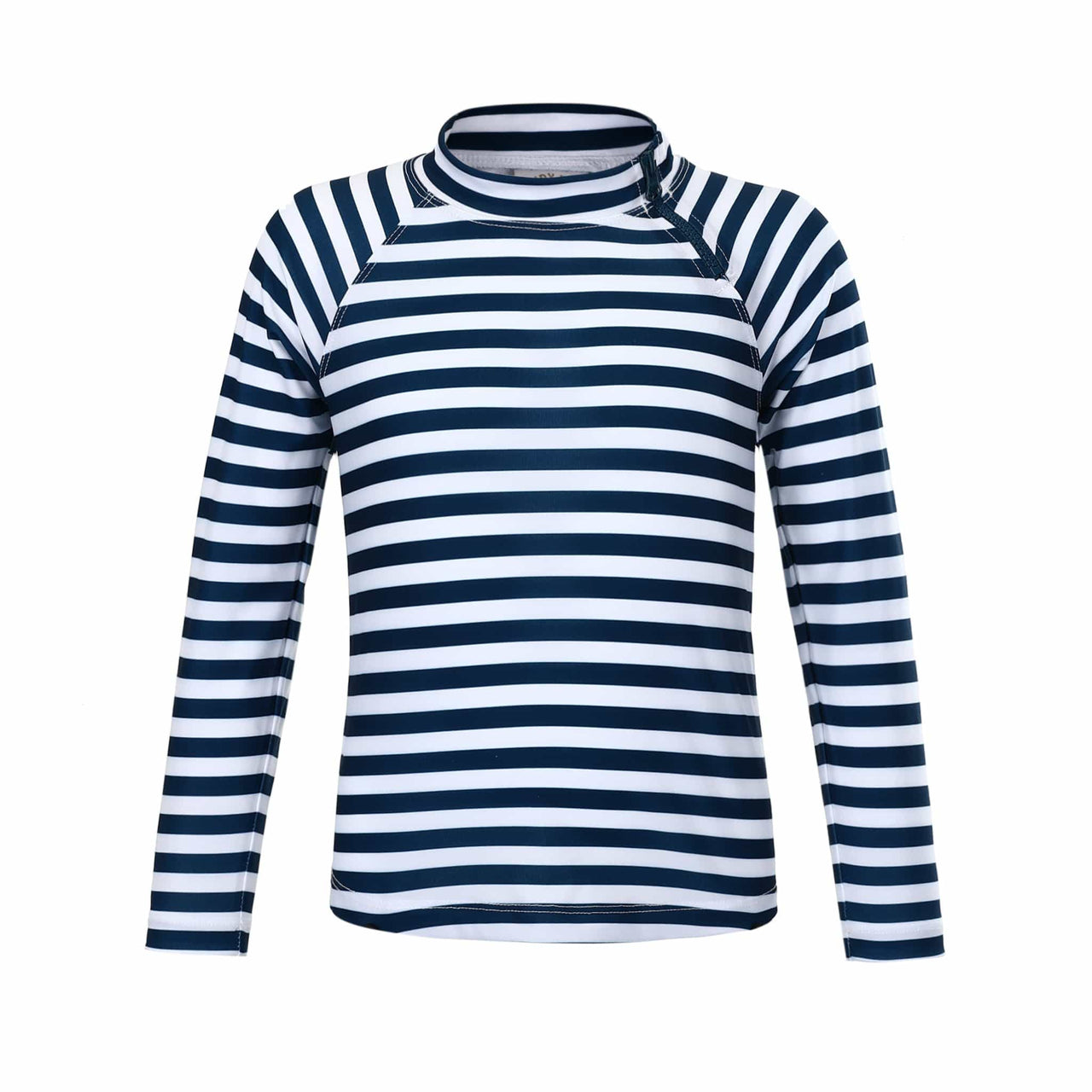 Sandy Feet Australia Long Sleeve Rashie Boys Navy Stripe Long Sleeve Zip Rashie