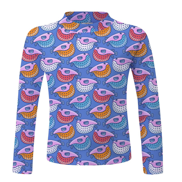 Fugu Rainbow Long Sleeve Rashie