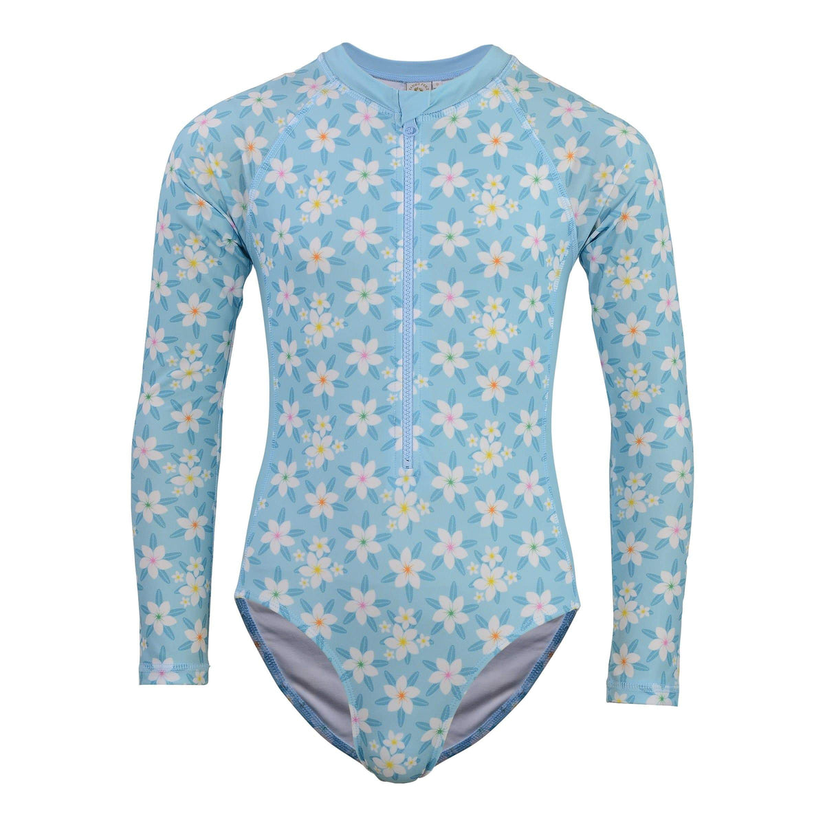 BLUE HAWAII LONG SLEEVE SUNSUIT