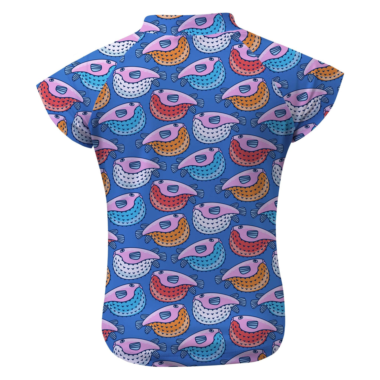 Sandy Feet Australia Short Sleeve Rashie Fugu Rainbow Short Sleeve Rashie