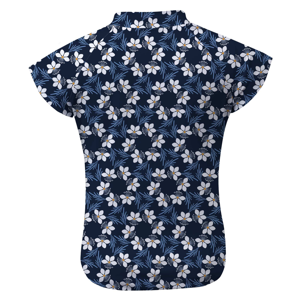 Sandy Feet Australia Short Sleeve Rashie Navy Beeblossom Short Sleeve Rashie