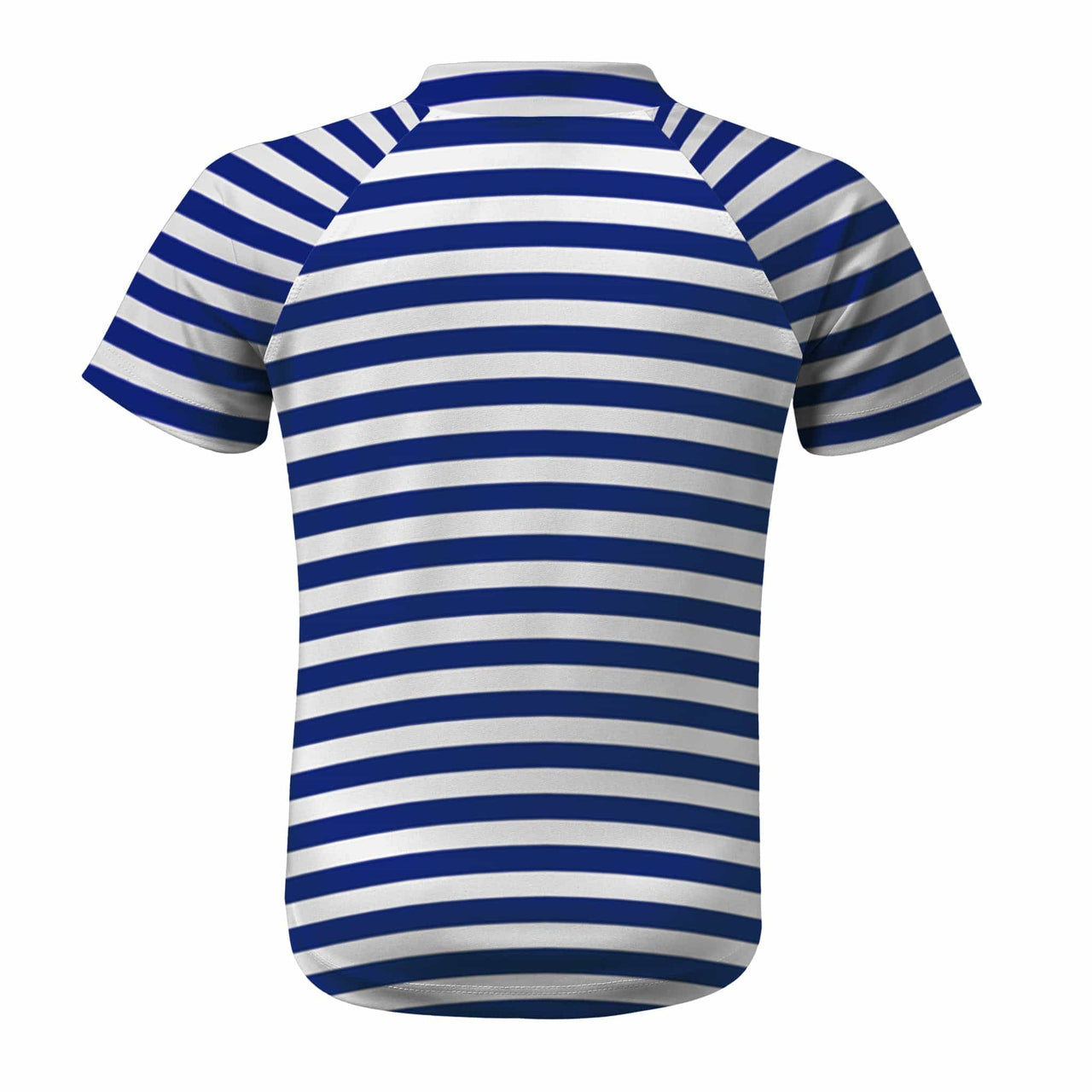 Sandy Feet Australia Short Sleeve Rashie Sergeant Major Stripe Short Sleeve Zip Rashie