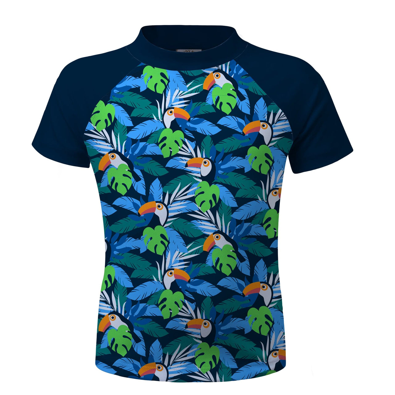 Sandy Feet Australia Short Sleeve Rashie Toucan Forest Short Sleeve Rashie