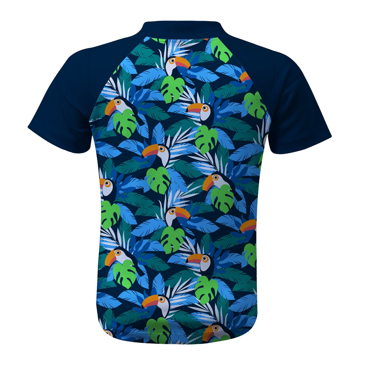 Sandy Feet Australia Short Sleeve Rashie Toucan Forest Short Sleeve Rashie