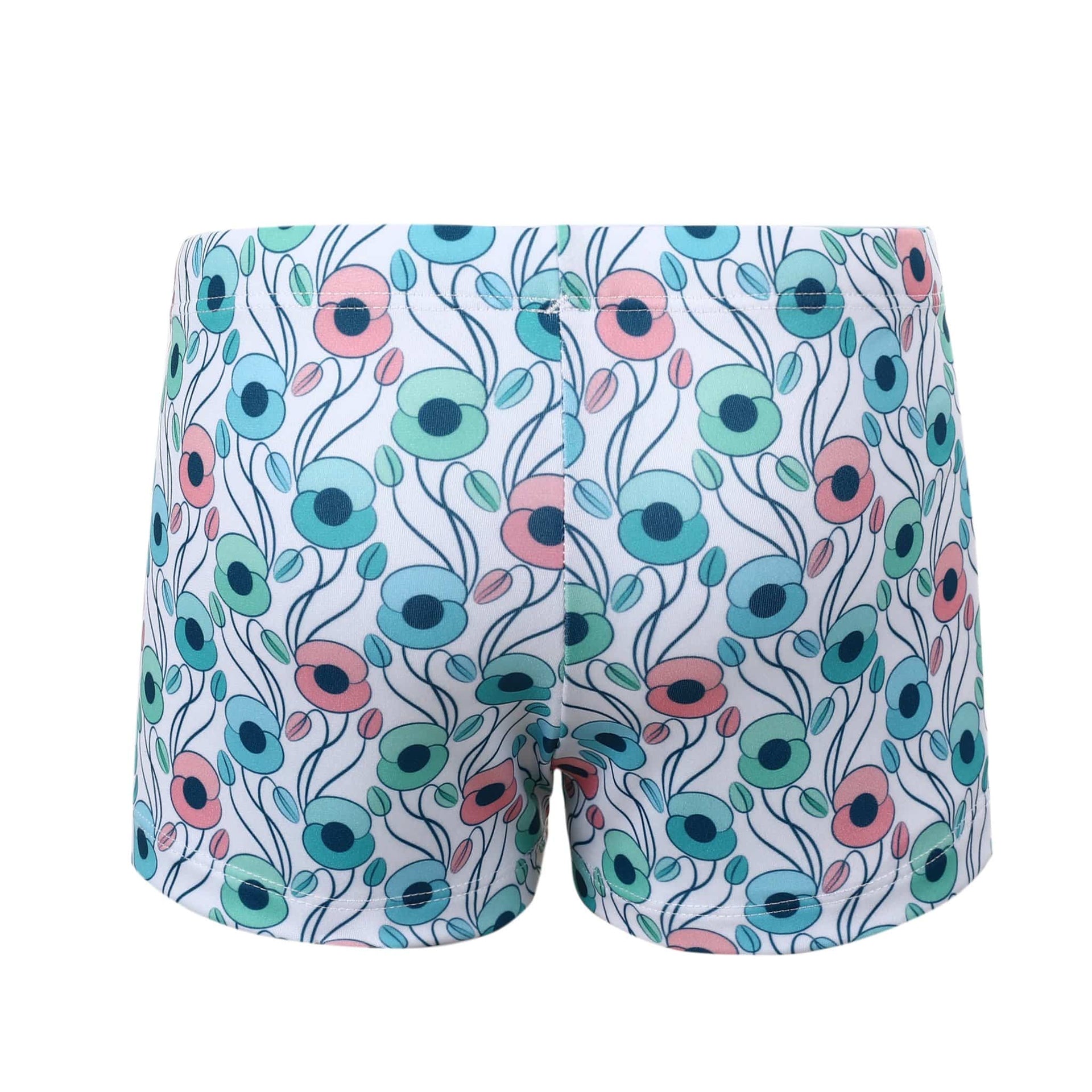 Sandy Feet Australia Swim Shorts Girls Poppy Perfection Swim Shorts