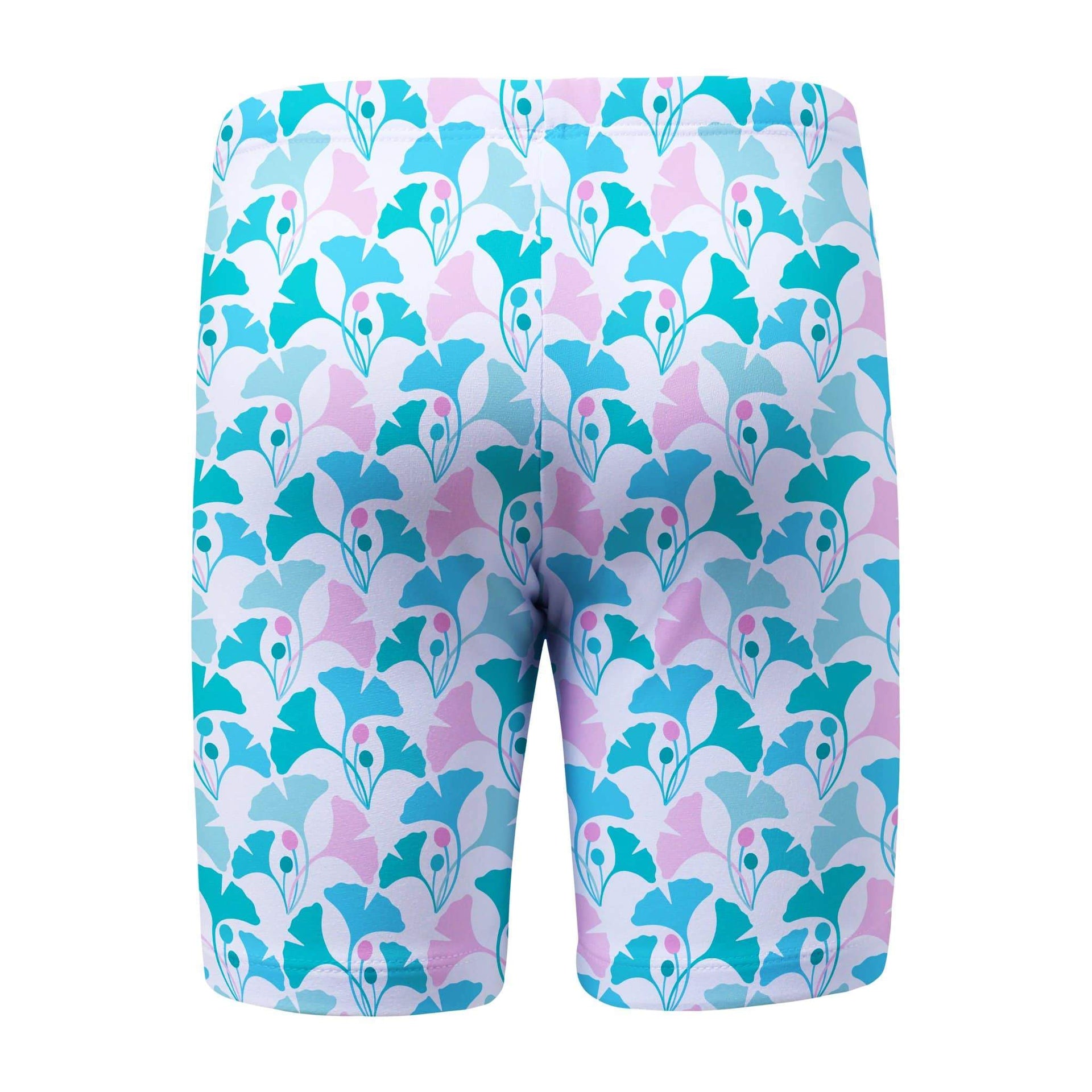 Sandy Feet Australia Swim Shorts Summer Gingko LONG Swim Shorts