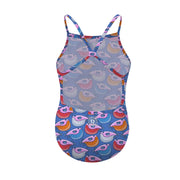 Sandy Feet Australia Swimsuit Fugu Rainbow Racerback Swimsuit