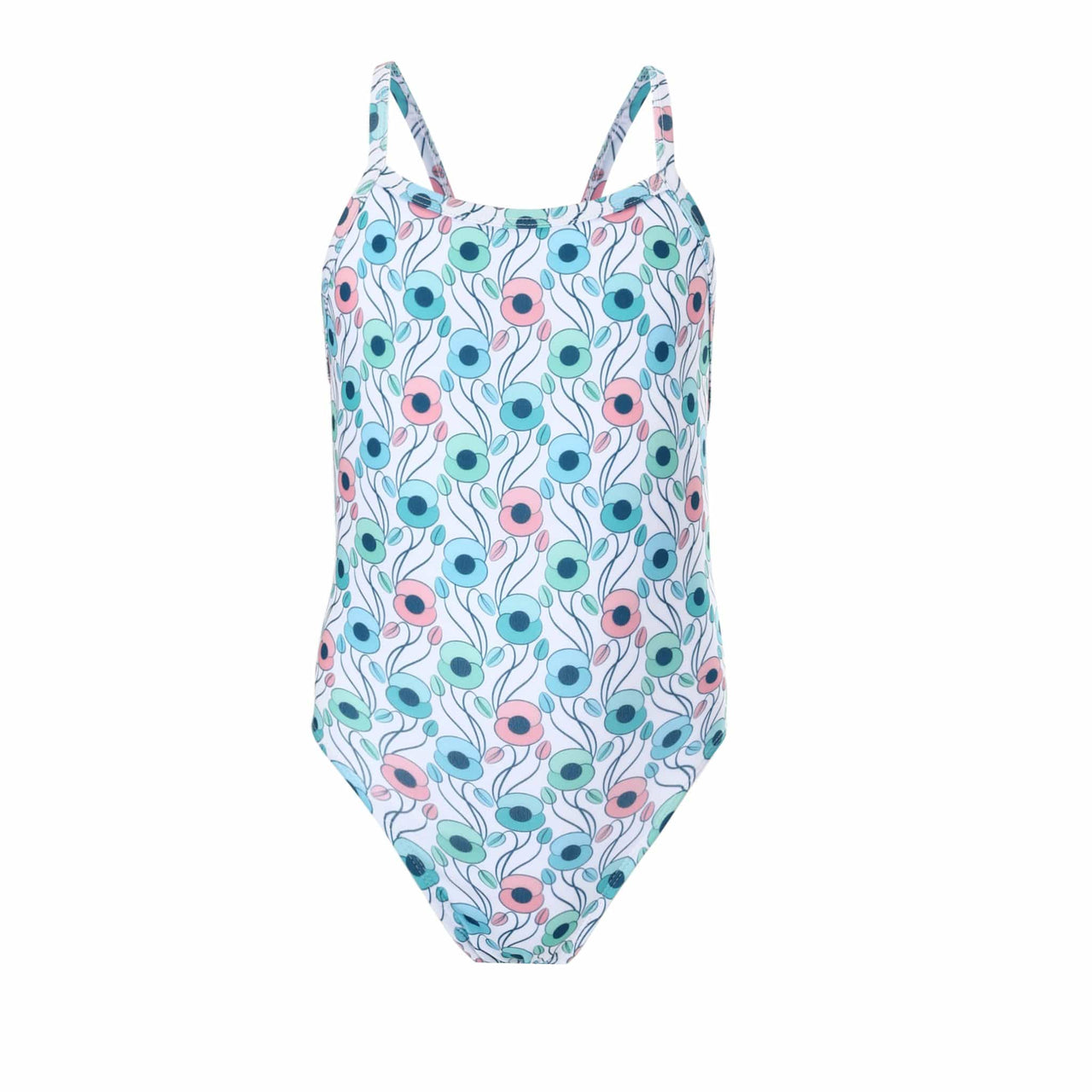 Sandy Feet Australia Swimsuit Girls Poppy Perfection Racerback Swimsuit