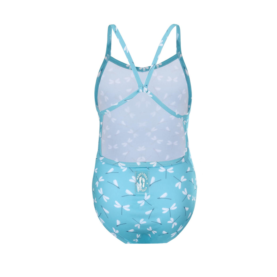 Dragon Fly Dance Racerback Swimsuit | Sandy Feet Australia